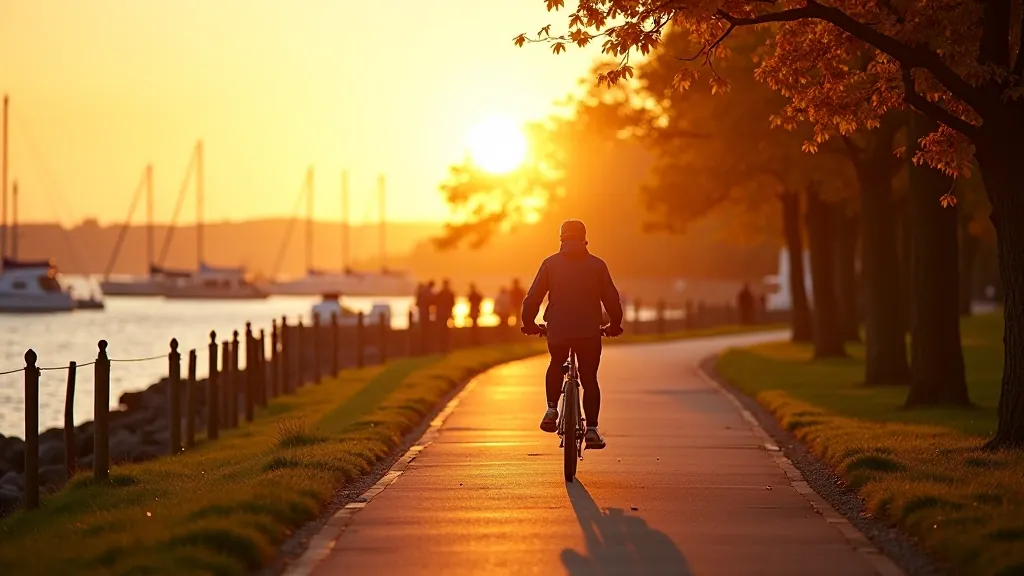 Cork Marina waterfront bike loop